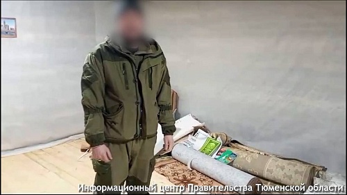 Тюменские участники СВО продолжают обустраивать мечеть на передовой