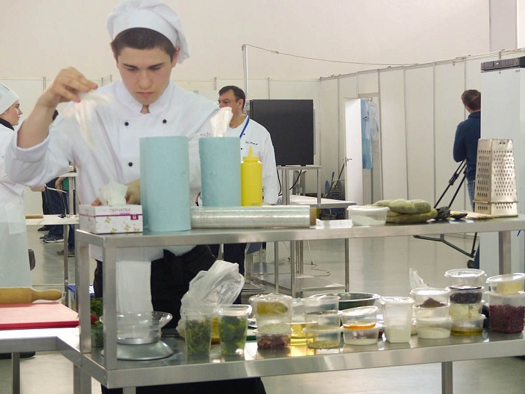 На WorldSkills кулинарная битва состоится завтра