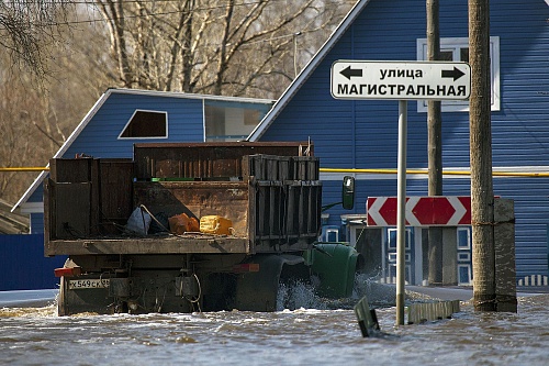 Паводок в Ишиме