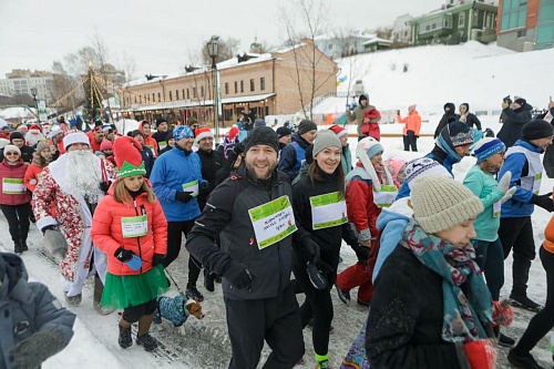 На набережной Туры прошел «Забег обещаний»