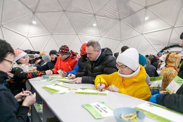 На набережной Туры прошел «Забег обещаний»