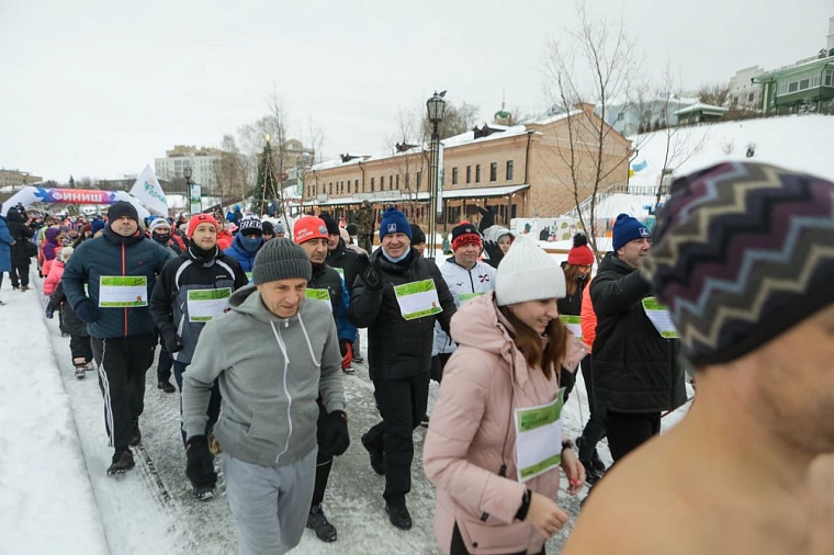 На набережной Туры прошел «Забег обещаний»