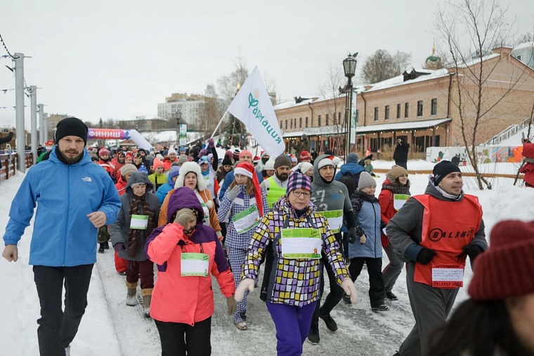 На набережной Туры прошел «Забег обещаний»