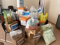 Ишимское отделение «Единой России» отправило в Белгородскую область вторую фуру гуманитарной помощи