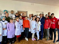 Тюменские волонтеры доставляют гуманитарную помощь в госпитали ЛНР и ДНР