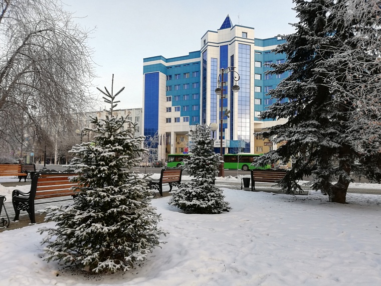 В первые выходные декабря в Тюмени заметно потеплеет