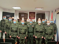 Тюменские призывники отправились на службу в Президентский полк
