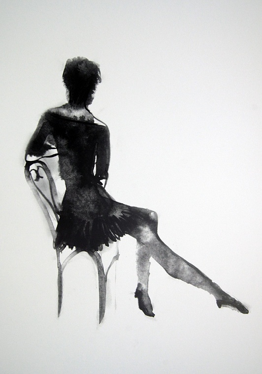 Тюменские художницы реабилитировали черный