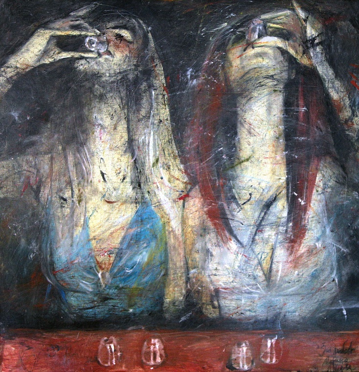 Тюменские художницы реабилитировали черный