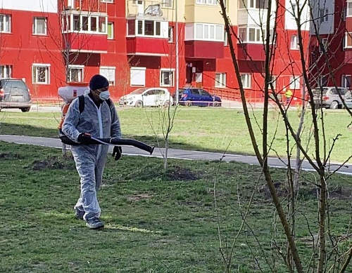 Территорию Тюмени вновь обрабатывают от клещей
