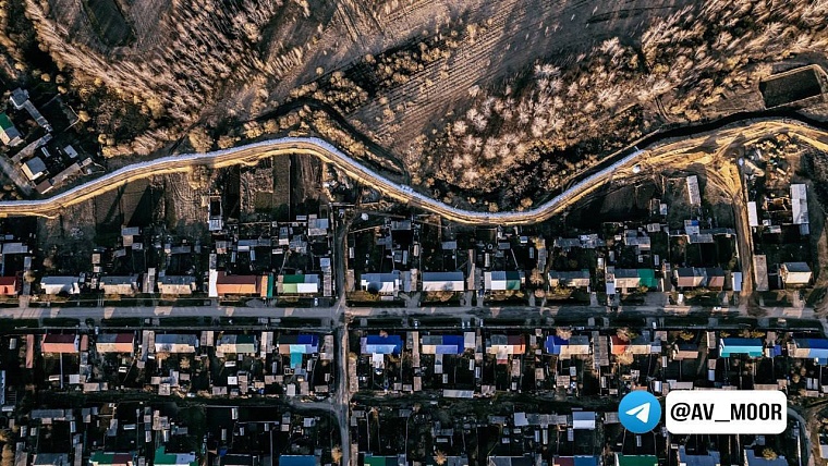 Село Упорово от паводка защищает дамба длиной около шести километров