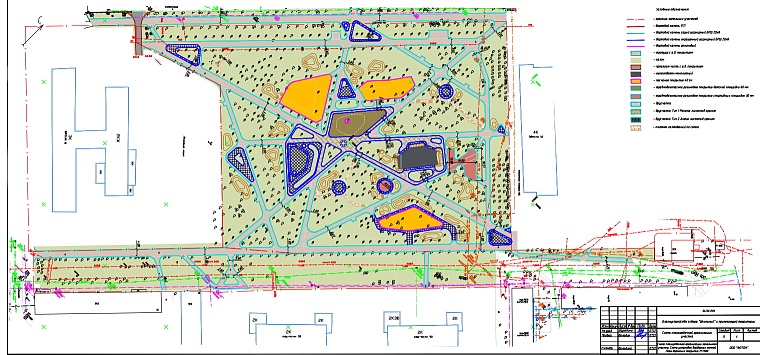 План благоустройства сквера Школьный
