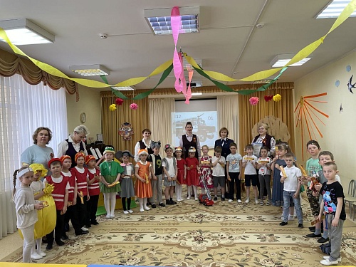 В Винзилинском детском саду отметили День пожарной охраны