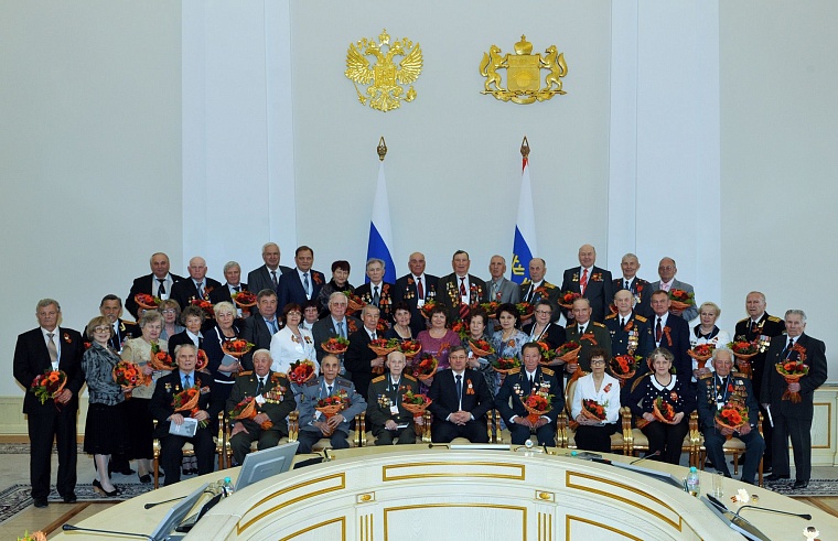 Губернатор заверил ветеранов: правда о Победе будет сохранена