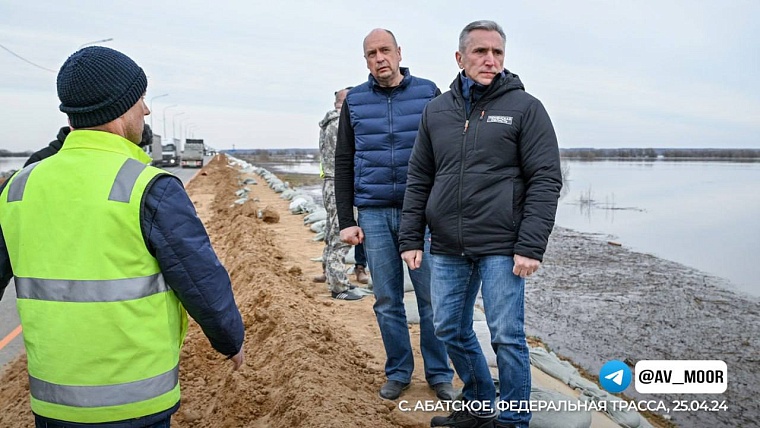 В городе Ишиме прогнозируют подъем уровня воды