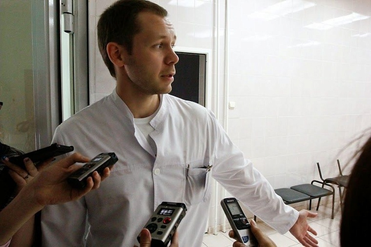 Больничный пробег: журналистам показали тюменскую медицину