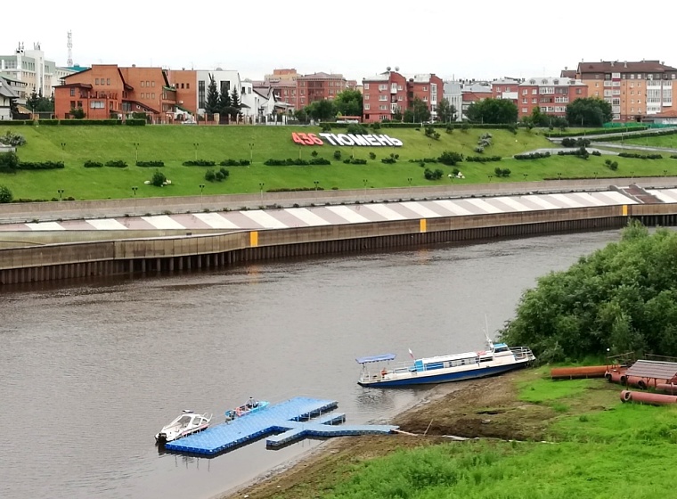 Теперь 436: на набережной Туры обновили возраст Тюмени