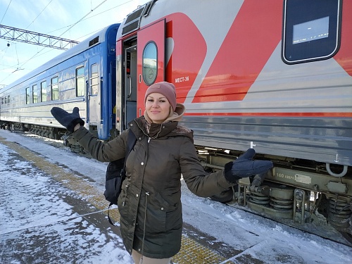 В Тюмень прибыл первый круизный поезд "В Сибирь" с туристами