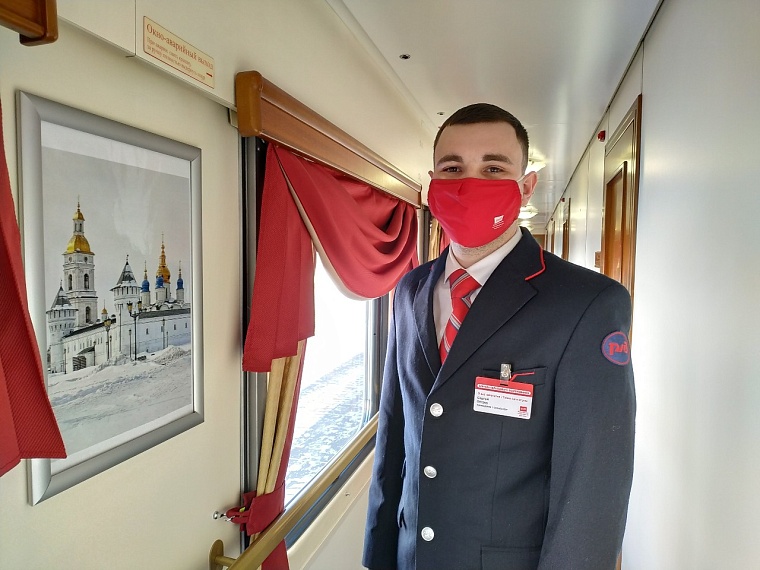 В Тюмень прибыл первый круизный поезд "В Сибирь" с туристами