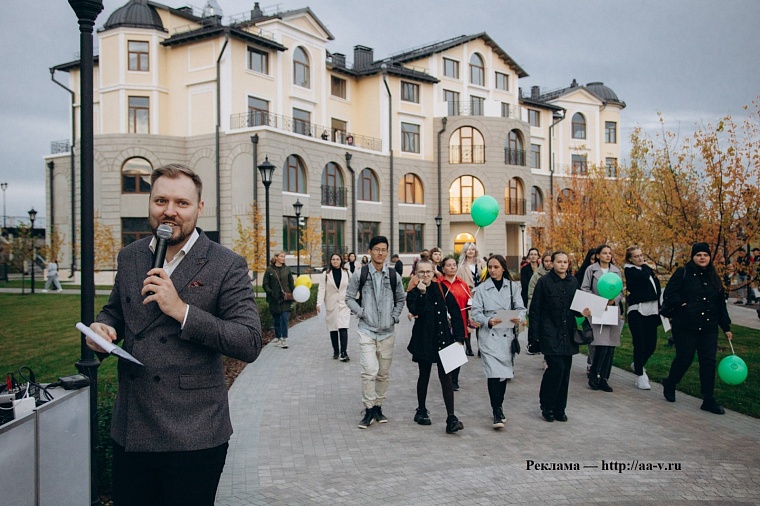В Тюмени открылась первая очередь уникального архитектурного ансамбля «Вознесенский»