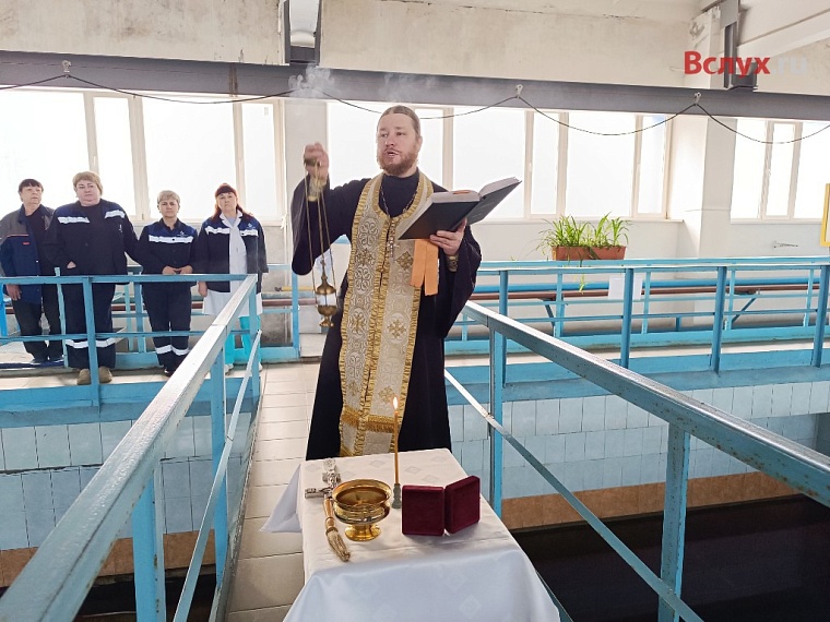 На Метелевском водозаборе в Тюмени освятили воду