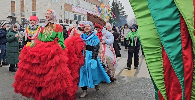 Трехметровые блины испекли в Ялуторовске