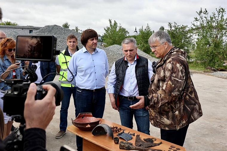 Александровский сад в Тобольске благоустроят после проведения археологических раскопок