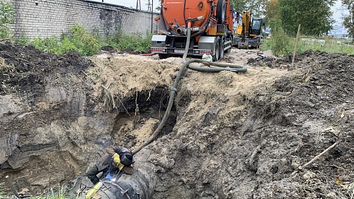 В Тюмени восстановили водовод, из-за аварии на котором жители 60 домов остались без воды
