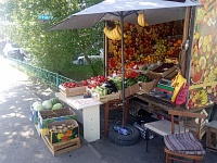 У уличных торговцев за неделю изъяли более 460 кг фруктов и овощей