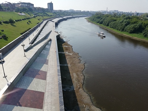 В водоканале прокомментировали, как низкий уровень воды в Туре отразится на водоснабжении Тюмени