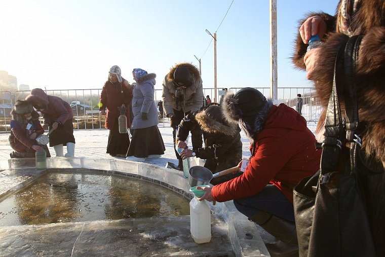 Аншлаг на тюменских купелях ждут в полночь