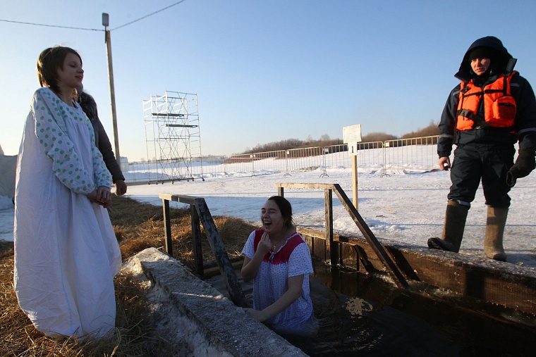 Аншлаг на тюменских купелях ждут в полночь