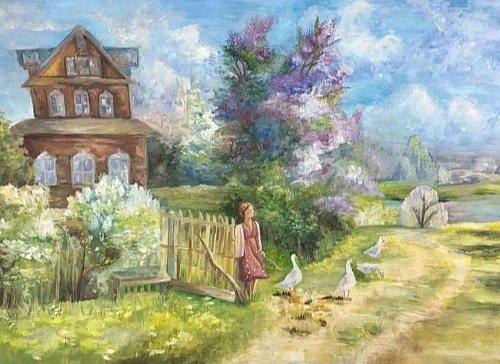 Школьница из Тюменской области победила в конкурсе рисунков выставки-форума "Россия"