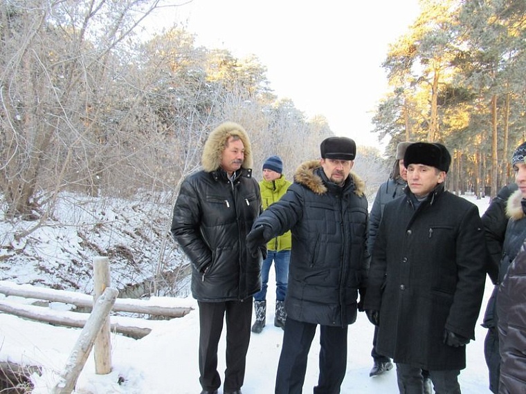 Благоустройство Гилевской рощи начали с расчистки русла ручья Ключи