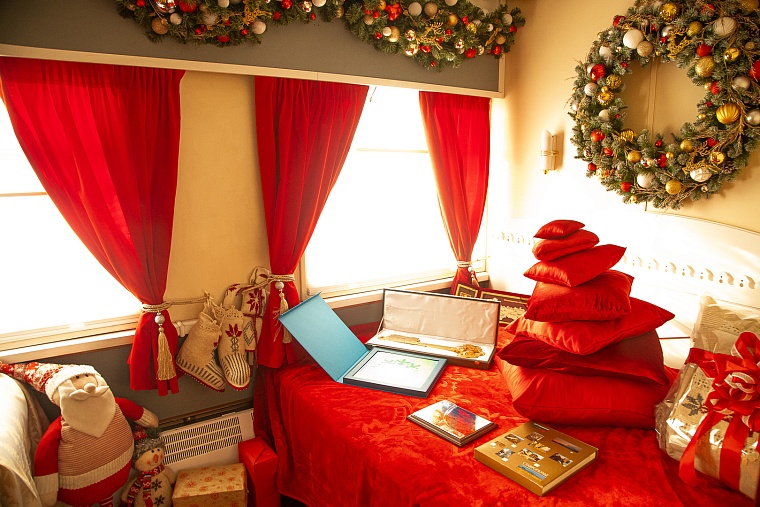 Поезд Деда Мороза сделал остановку в Тюмени