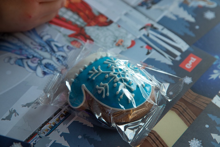 Поезд Деда Мороза сделал остановку в Тюмени