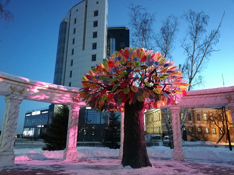 На гостевых улицах Тюмени появится единая архитектурная подсветка