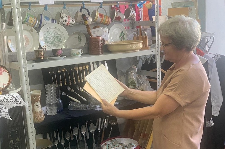 В Богандинском организовали выставку предметов времен СССР