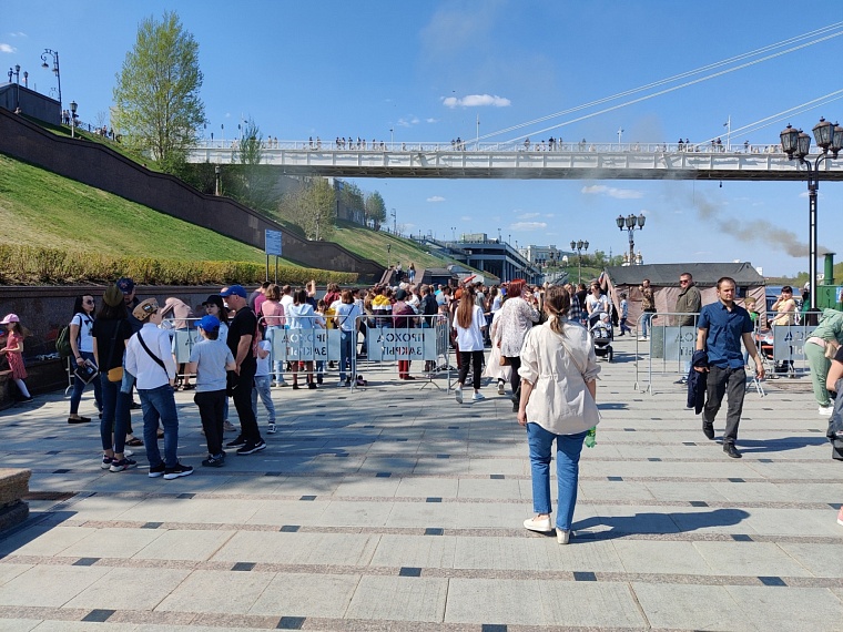 В Тюмени вчера прошло празднование Дня Победы. Как это было — в нашем фотоотчете