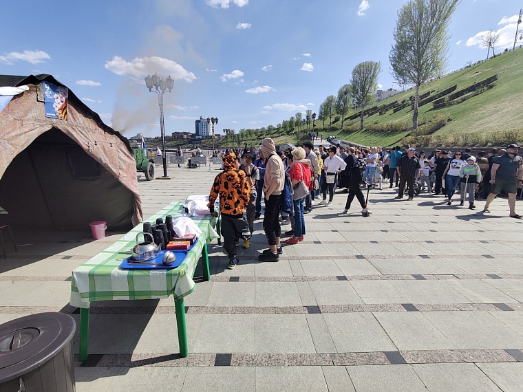 В Тюмени вчера прошло празднование Дня Победы. Как это было — в нашем фотоотчете