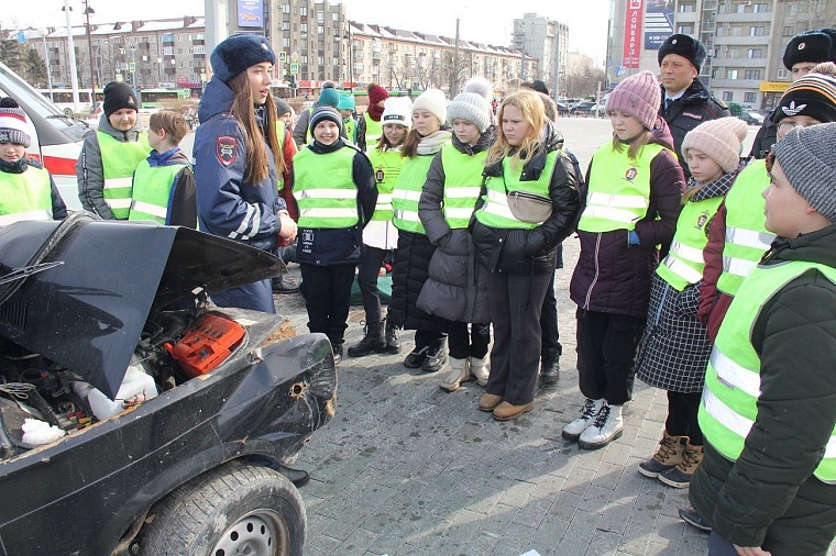 На весенних каникулах тюменским школьникам напомнят правила дорожного движения
