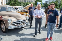 Александр Моор протестировал машины патриотической экспедиции "Победа в наших сердцах"