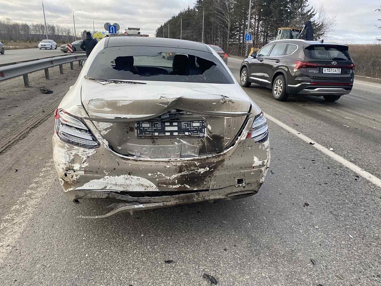 На Московском тракте произошла крупная авария