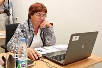 Тюменские пенсионеры соревнуются в знании компьютера
