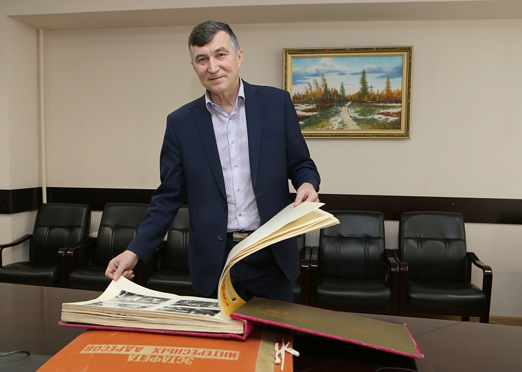 Сирень Хусаенов в Уренгойском газопромысловом управлении трудится более 35 лет