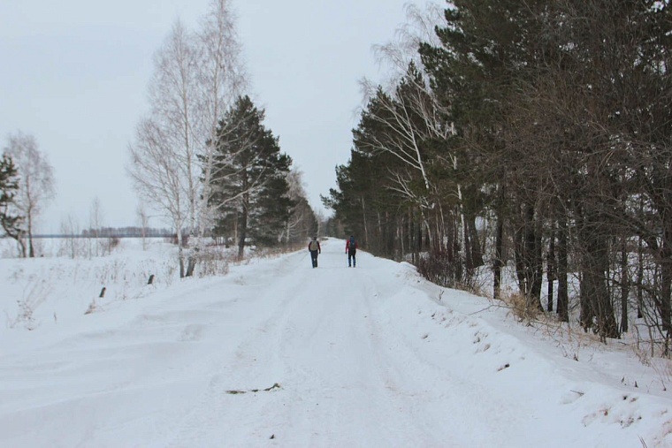 Через 46 км по Сибирскому тракту у корреспондента «Вслух.ру» задымил рюкзак