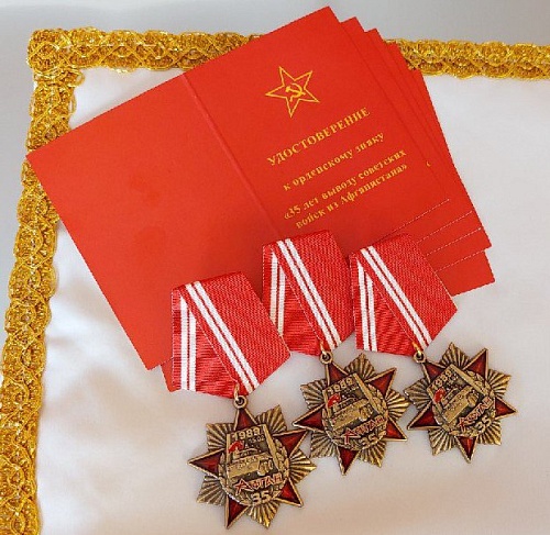 В Викуловском районе воинам-интернационалистам вручили орденские знаки