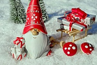На выходных в Тюмени Дед Мороз будет поздравлять детей во дворах