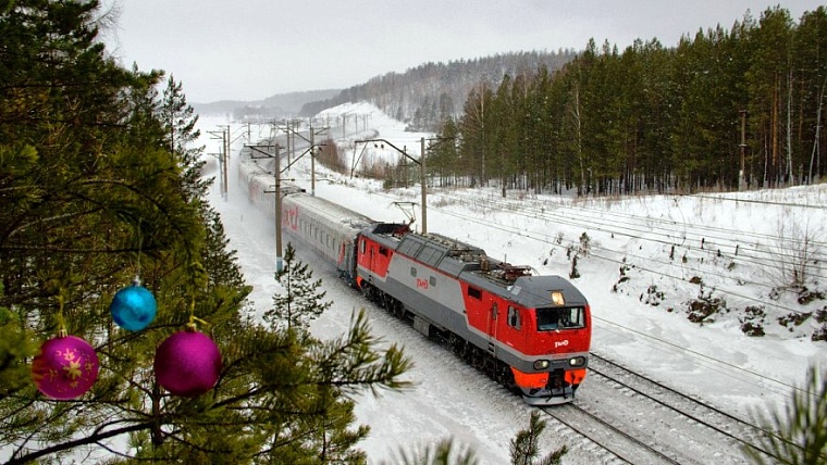 Из Тюмени в Москву в новогодние каникулы пойдут дополнительные поезда