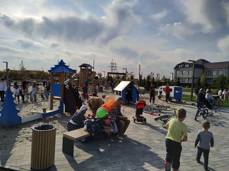 В Тюмени открылся парк Пограничников